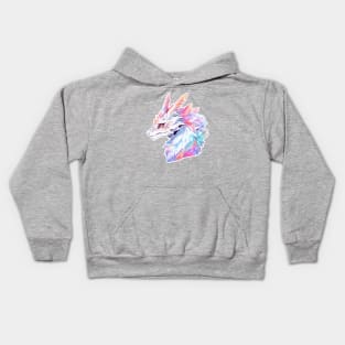 Adorable Opal Dragon Kids Hoodie